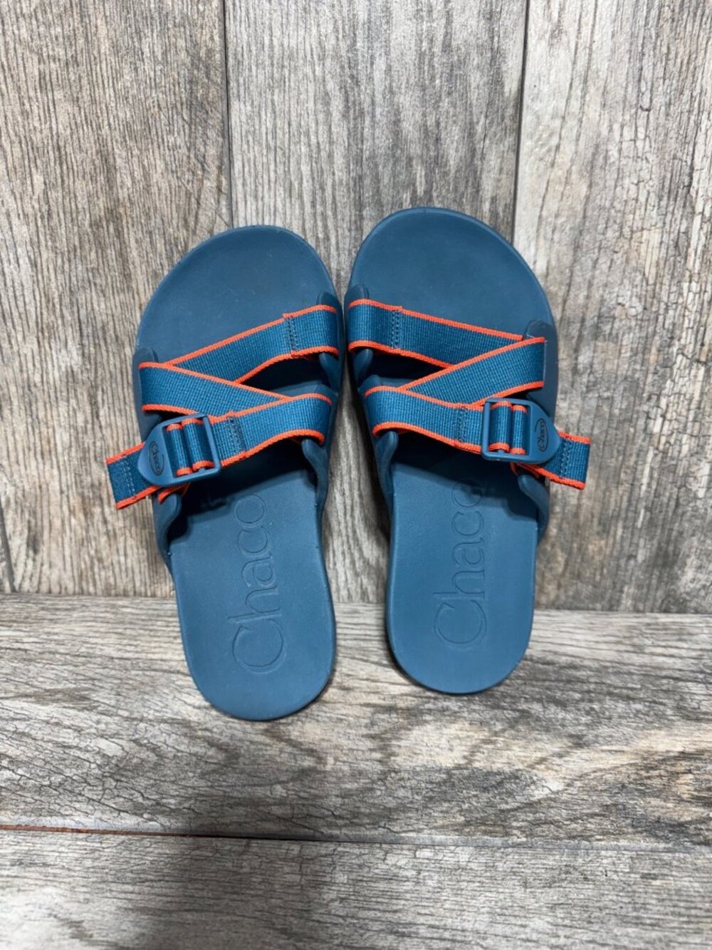 Chaco Chillos Cobolt Blue Slide Sandals Men's Size 7 JCH 108295 - Picture 4 of 9